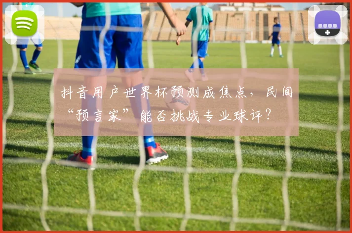 抖音用户世界杯预测成焦点，民间“预言家”能否挑战专业球评？